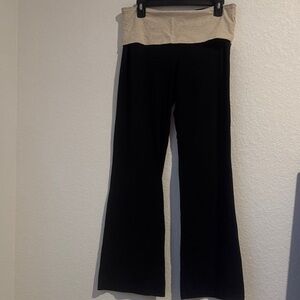 No Boundaries Black and Tan Leggings